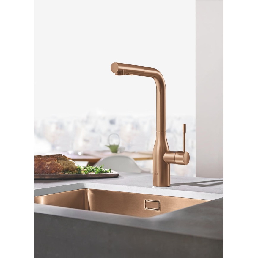 GROHE 30270DL0 - Kuhinjska baterija ESSENCE, bronzana
