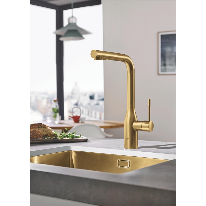 GROHE 30270GN0 - Slavina za sudoperu ESSENCE zlatna