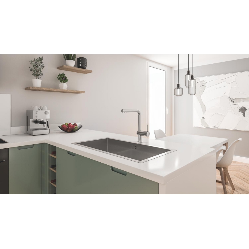 GROHE 30274DC0 - Baterija za sudoperu A, nerđajući čelik