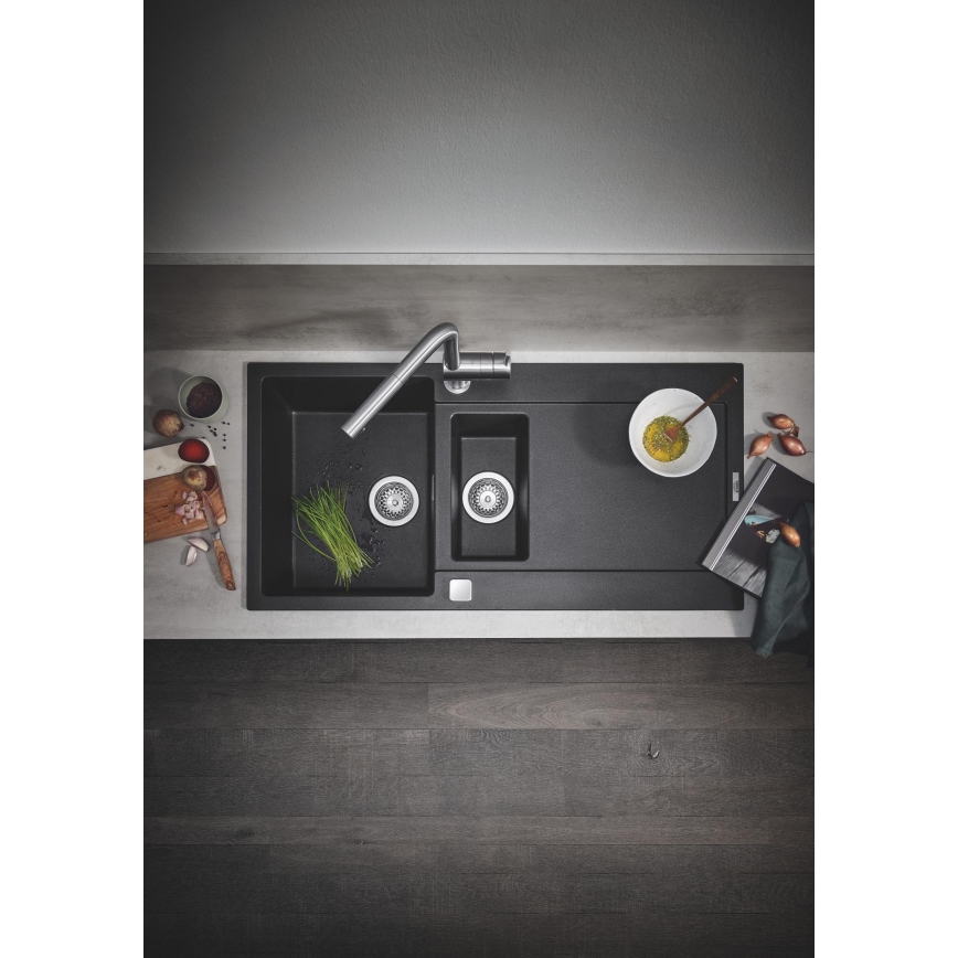 GROHE 30274DC0 - Baterija za sudoperu A, nerđajući čelik