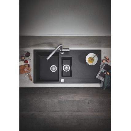 GROHE 30274DC0 - Baterija za sudoperu A, nerđajući čelik