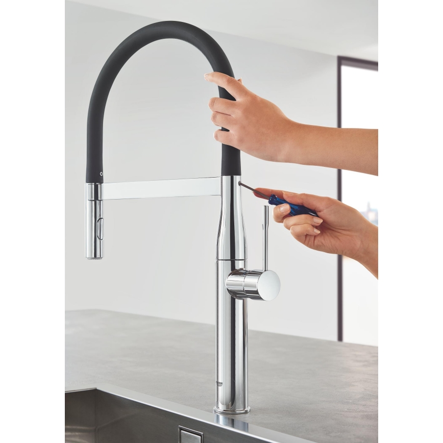 GROHE 30294000 - Baterija za sudoperu ESSENCE 530 mm sjajni hrom