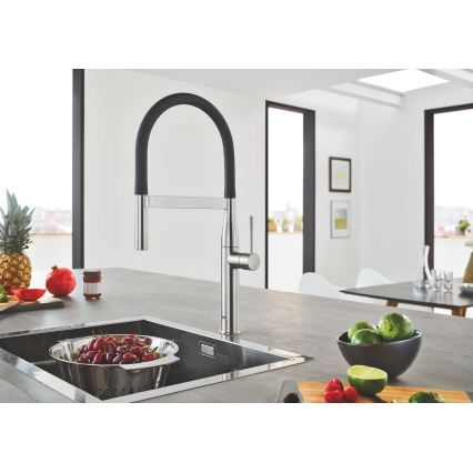 GROHE 30294DC0 - Sudoperna baterija ESSENCE, nerđajući čelik