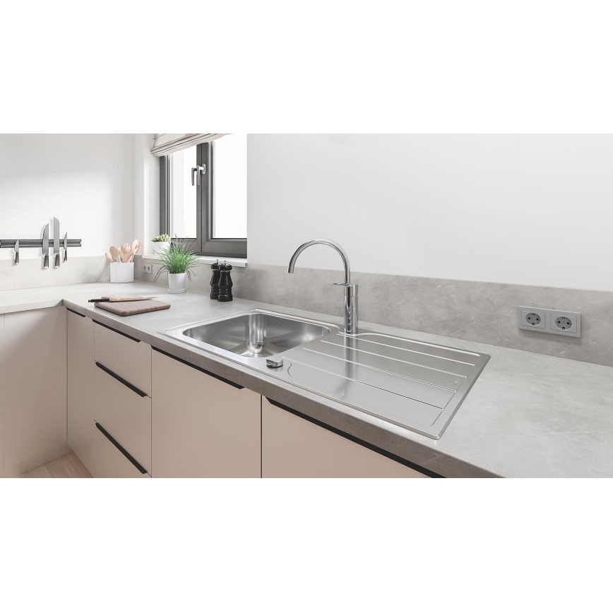 GROHE 30469000 - Kuhinjska slavina START, visok izljev, sjajni hrom