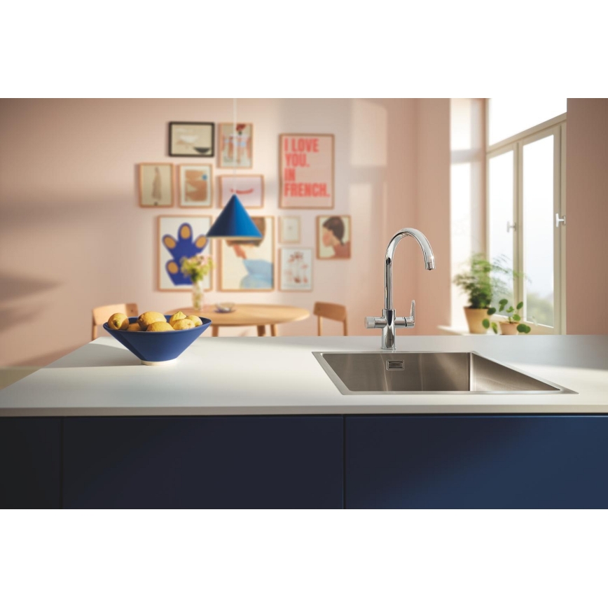 GROHE 30592000 - Slavina za sudoperu BLUE PURE StartCurve 411 mm, polirani hrom