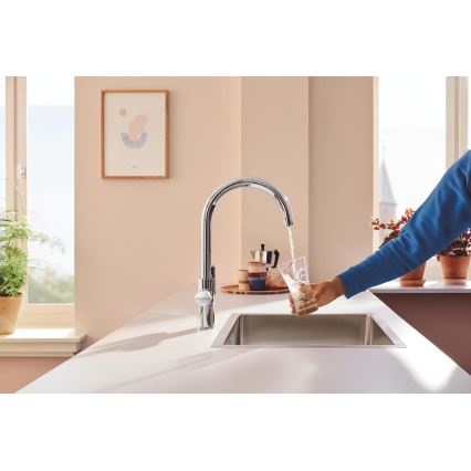 GROHE 30593000 - Slavina za sudoperu BLUE PURE C-izliv, sjajni hrom