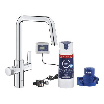 GROHE 30594000 - Kuhinjska slavina BLUE PURE Start sa filtrom Ultrasafe, hrom