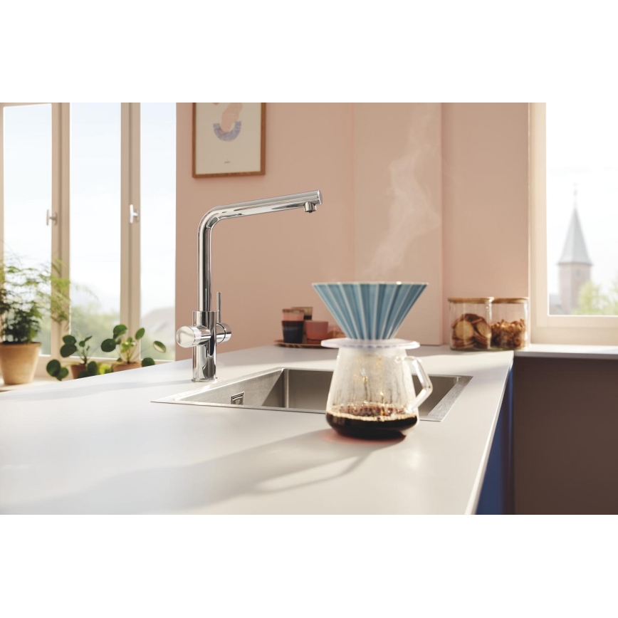 GROHE 30600000 - Kuhinjska slavina BLUE PURE, L-izliv, sjajni hrom