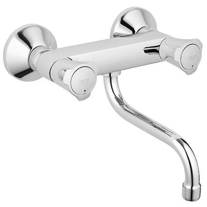 GROHE 31187001 - Zidna baterija za sudoperu COSTA L 200 mm, sjajni hrom