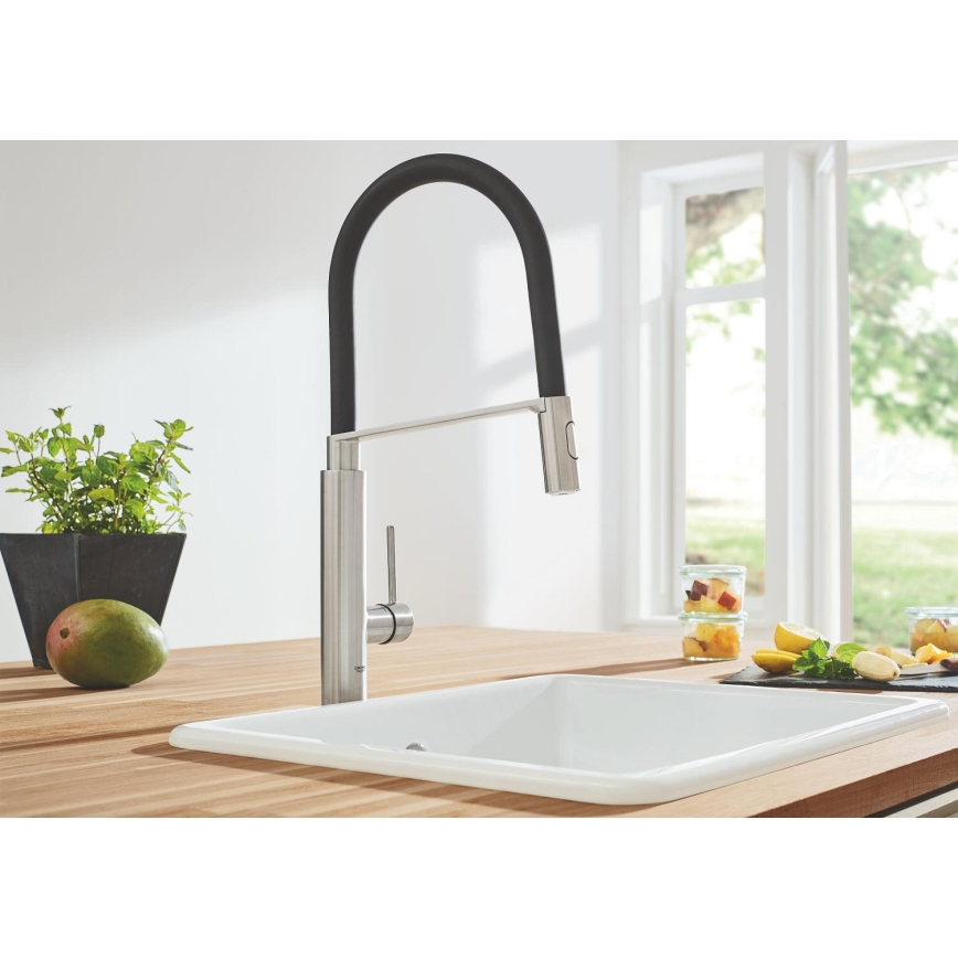 GROHE 31491DC0 - Slavina za sudoperu CONCETTO DN 15, nerđajući čelik