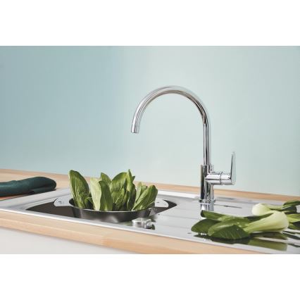 GROHE 31536001 - Slavina za sudoperu BAUCURVE 332 mm sjajni hrom