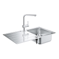 GROHE 31573SD1 - Set kuhinjskog sudopera K500 sa ocedkom i kuhinjskom baterijom A, 86×50 cm, od nerđajućeg čelika