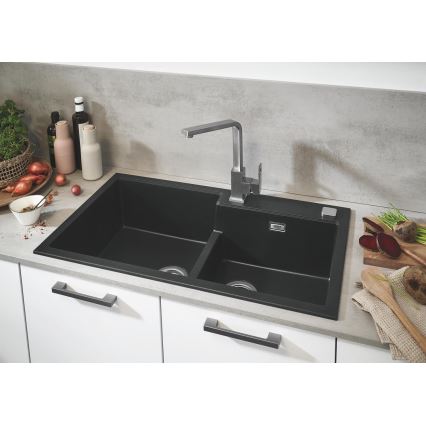 GROHE 31649AP0 - Kompozitni sudoper K500 860 × 500 mm crna