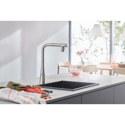 GROHE 31653AP0 - Kompozitni sudoper K700U 457 × 406 mm crna