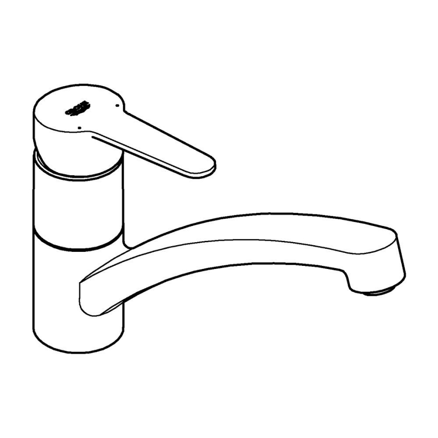 GROHE 31685000 - Slavina za sudoperu STARTECO sjajni hrom