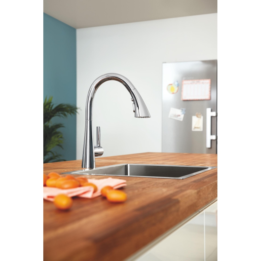 GROHE 32294002 - Slavina za sudoperu ZEDRA 401 mm sjajni hrom