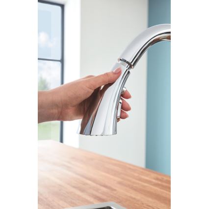 GROHE 32294002 - Slavina za sudoperu ZEDRA 401 mm sjajni hrom