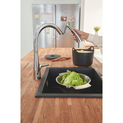 GROHE 32294002 - Slavina za sudoperu ZEDRA 401 mm sjajni hrom