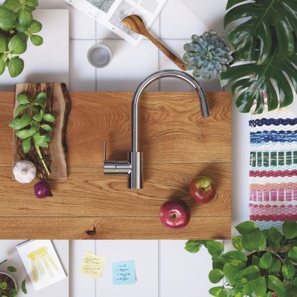 GROHE 32671002 - Baterija za sudoperu FEEL sjajni hrom