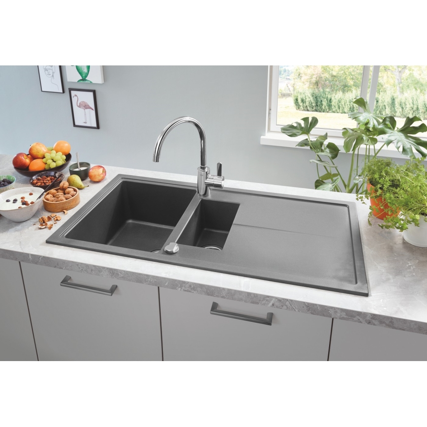 GROHE 32843002 - Kuhinjska slavina EUROSMART COSMOPOLITAN, visokosjajni hrom