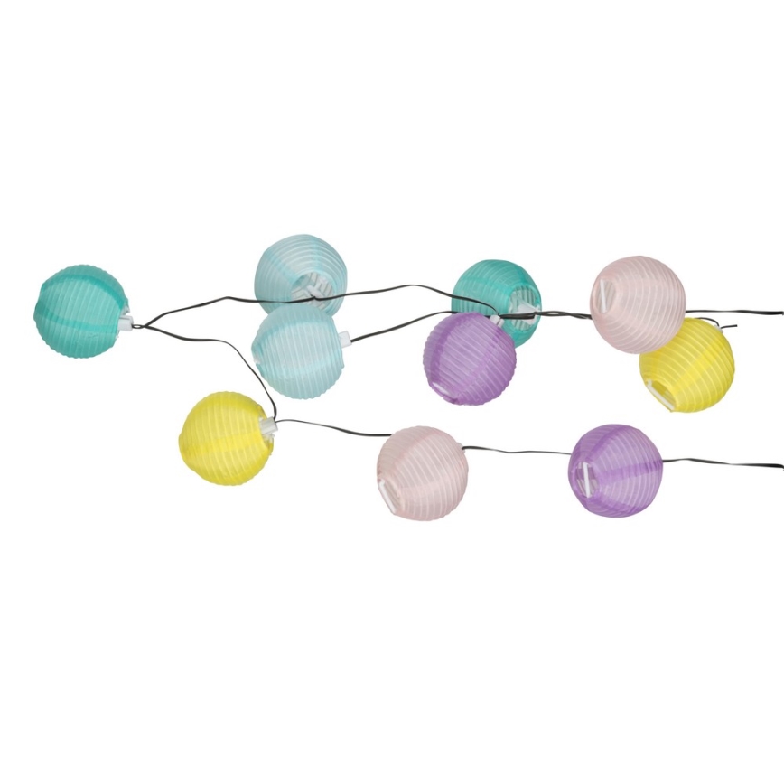 Grundig 14106 - LED solarni lanac 2,4m 10xLED/1,2V 600 mAh