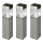 Grundig 90048 - Set od 3 solarnih LED lampi 5,5x28cm 1xAAA 600 mAh