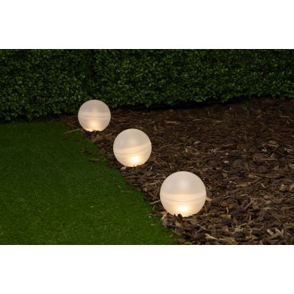 Grundig - Komplet od 5 LED RGBW solarnih svetiljki, LED/3,2V, 600 mAh, IP44