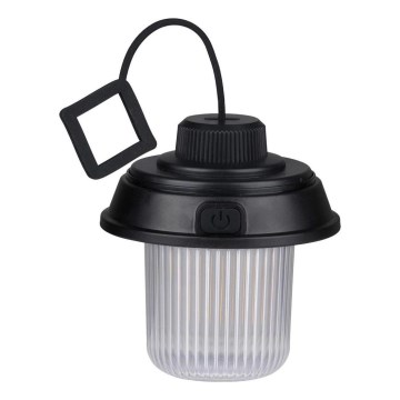 Grundig - LED kamperska lampa LED/3xAA 3000/4500/6000K IP44 crna