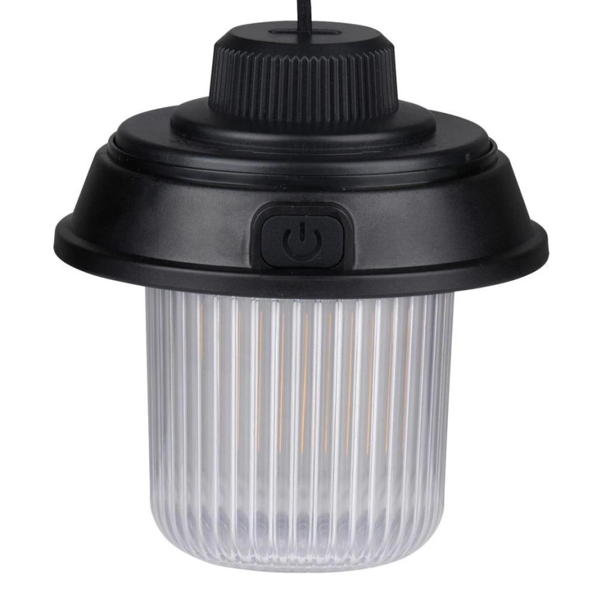 Grundig - LED kamperska lampa LED/3xAA 3000/4500/6000K IP44 crna