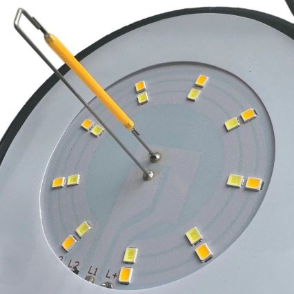 Grundig - LED kamperska lampa LED/3xAA 3000/4500/6000K IP44 crna