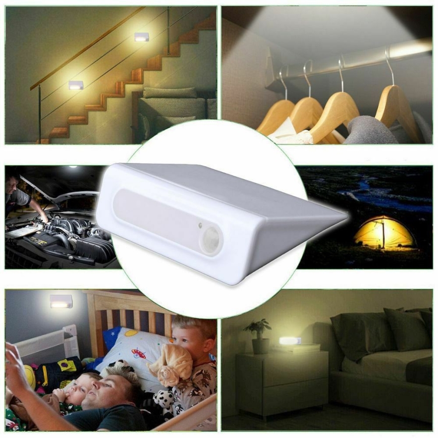 Grundig - LED noćno svetlo sa senzorom LED/3xAAA