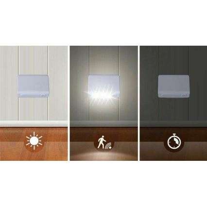 Grundig - LED noćno svetlo sa senzorom LED/3xAAA