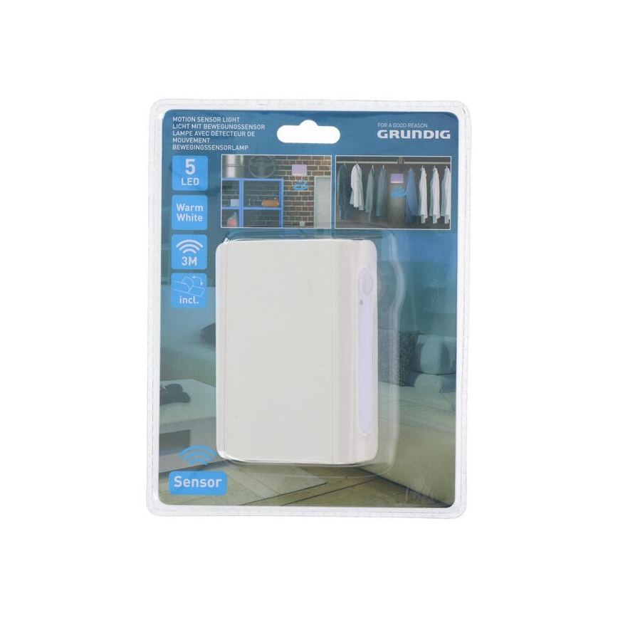 Grundig - LED noćno svetlo sa senzorom LED/3xAAA