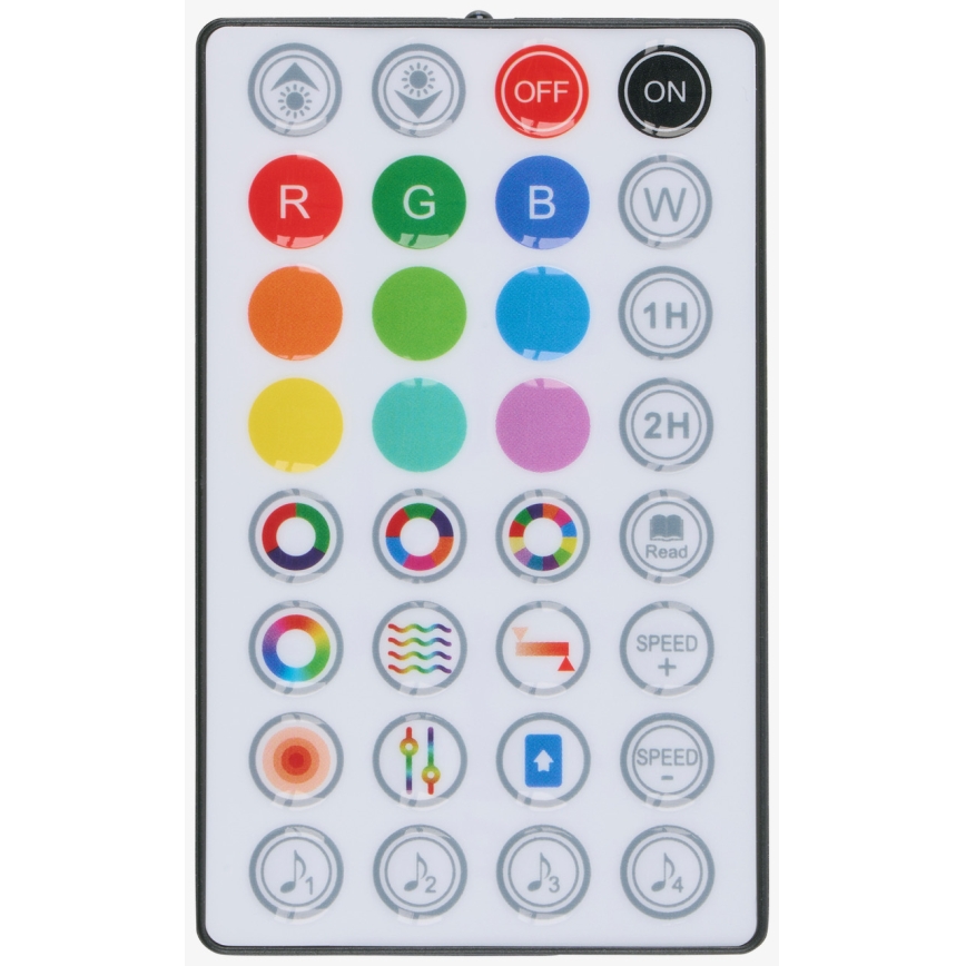 Grundig - LED RGB prigušiva stojeća lampa 2u1 LED/230V + daljinski upravljač