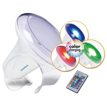 Grundig - LED RGB prigušiva stona lampa LED/1W/230V + daljinski upravljač