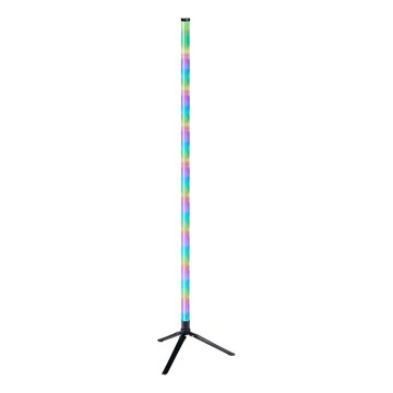 Grundig - LED RGBW prigušiva stojeća lampa LED/10W/5V crna + daljinski upravljač