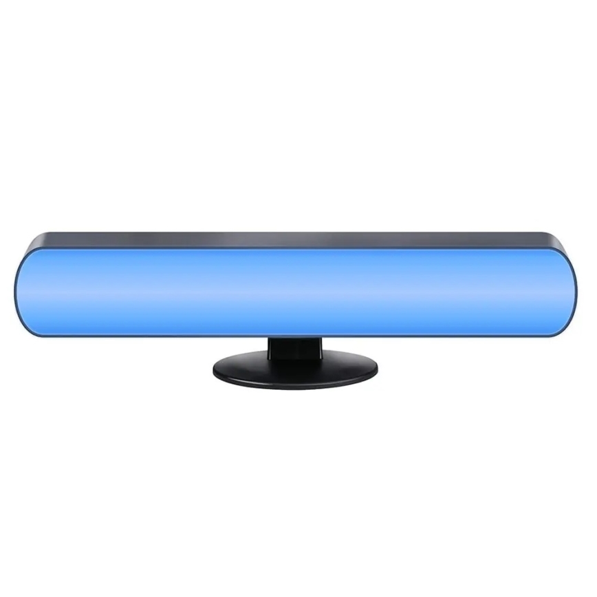 Grundig - LED RGBW prigušiva stona lampa LED/0,7W/5V crna + daljinski upravljač