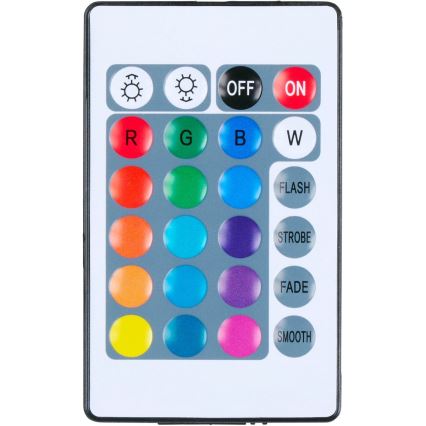 Grundig - LED RGBW prigušiva stona lampa LED/0,7W/5V crna + daljinski upravljač