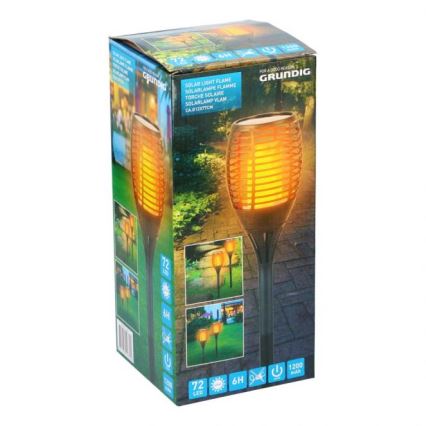 Grundig - LED solarno svetlo 30xLED/1,2V 600 mAh IP44