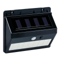 Grundig - LED solarno zidno svetlo sa senzorom LED/1,2V 600 mAh IP44