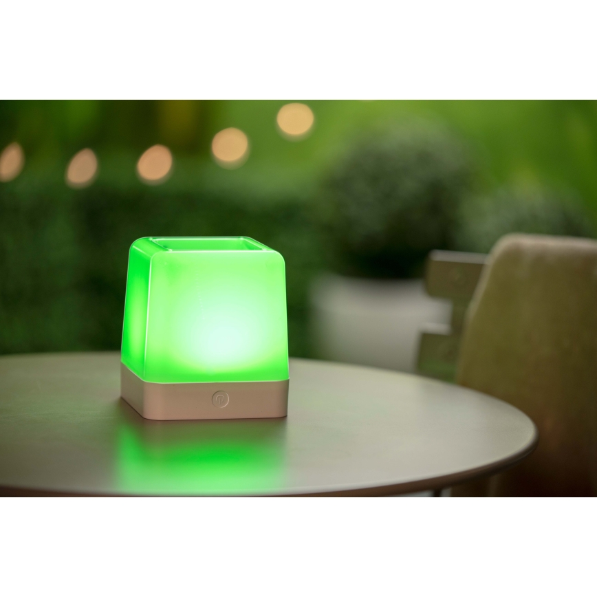 Grundig - RGB LED solarna lampa, 3,7 V