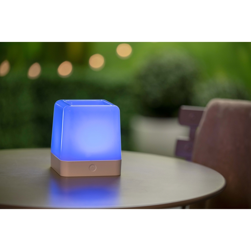 Grundig - RGB LED solarna lampa, 3,7 V