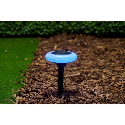 Grundig - RGB LED solarna lampa LED/1,2V 300 mAh