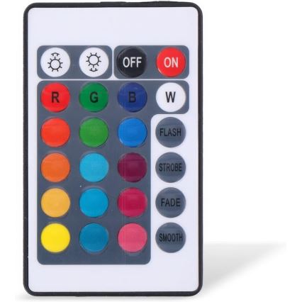 Grundig - komplet 3x RGBW LED prigušiva svetiljka LED/3W/3xAAA IP65 + daljinski upravljač