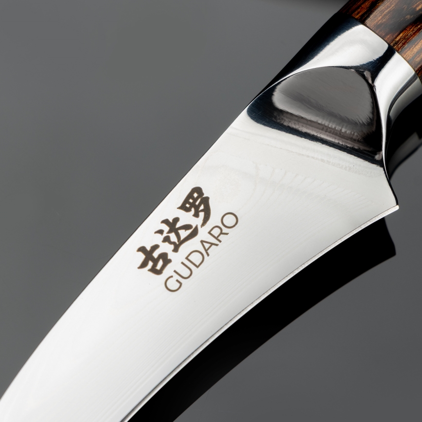 Gudaro - Damaščanski nož za voće FENG 3,5, 67 slojeva čelika, dužina 9,5 cm