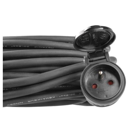 Gumeni produžni kabel 1 utičnica 20 m IP44