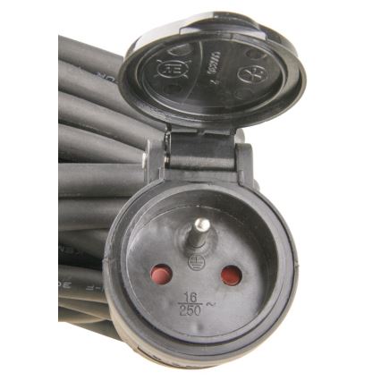 Gumeni produžni kabel 1 utičnica 20 m IP44