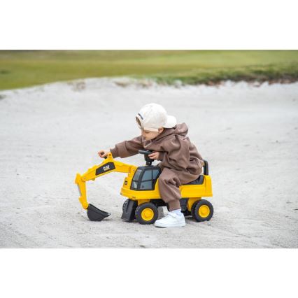 Guralica bager CAT, 2xAA, žuta/crna