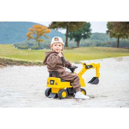 Guralica bager CAT, 2xAA, žuta/crna