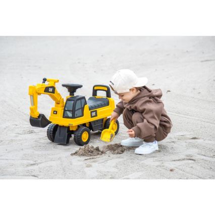 Guralica bager CAT, 2xAA, žuta/crna